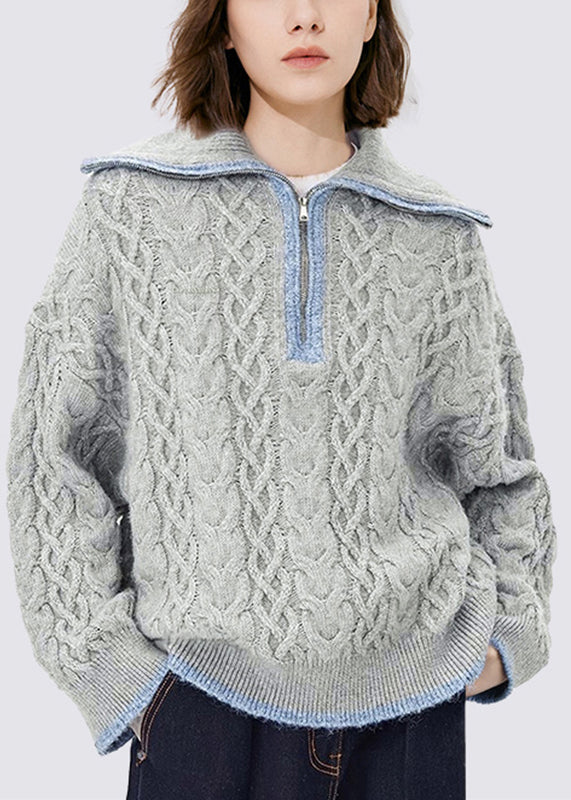 Beautifully Finished Sweater in a Timeless Design