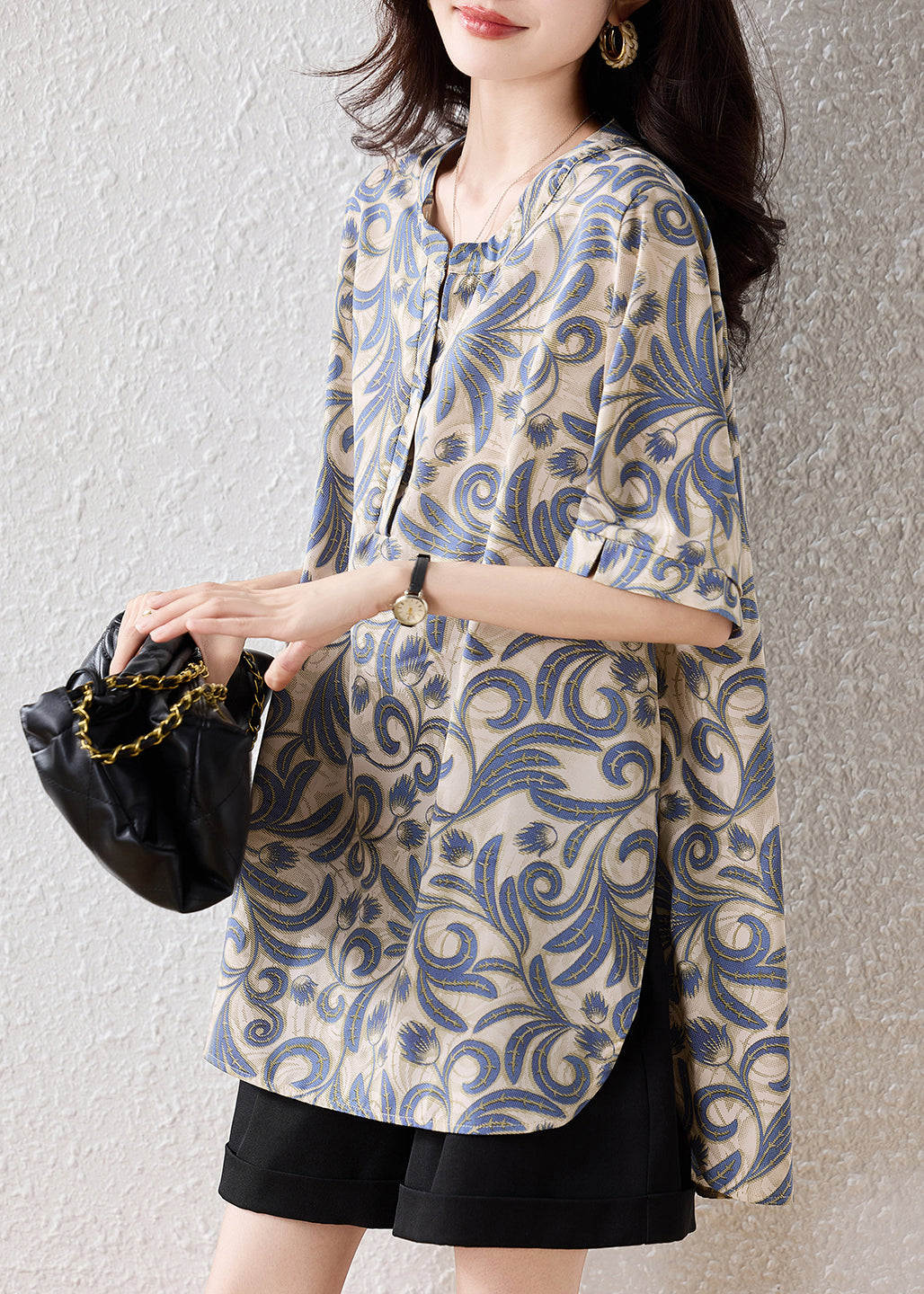 A Vintage Style Blouse with Delicate Timeless Details