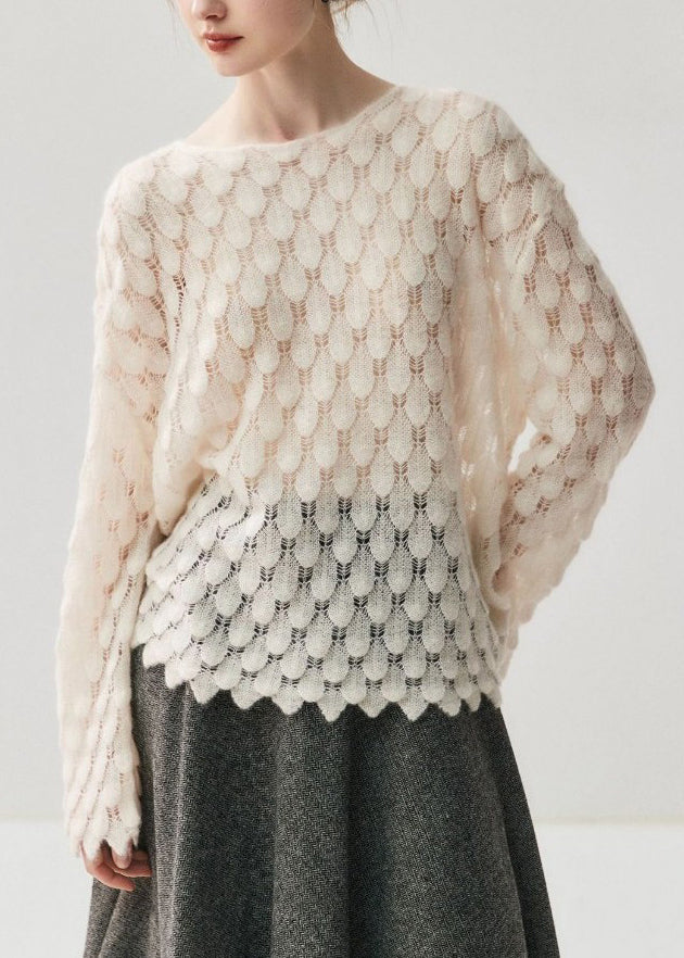 A Vintage Style Sweater with Delicate Timeless Details