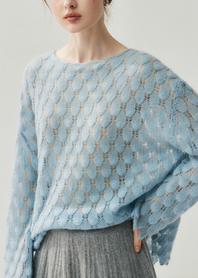 A Vintage Style Sweater with Delicate Timeless Details