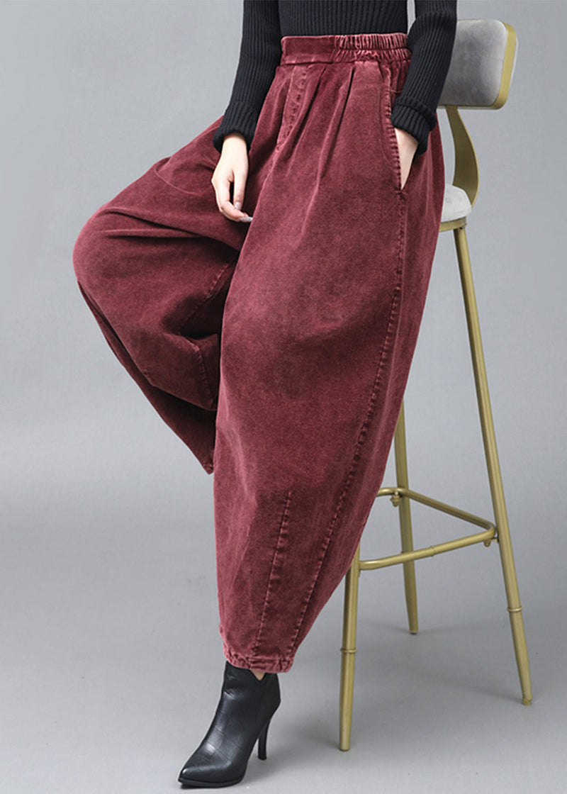 A Vintage Style Pants with Delicate Timeless Details
