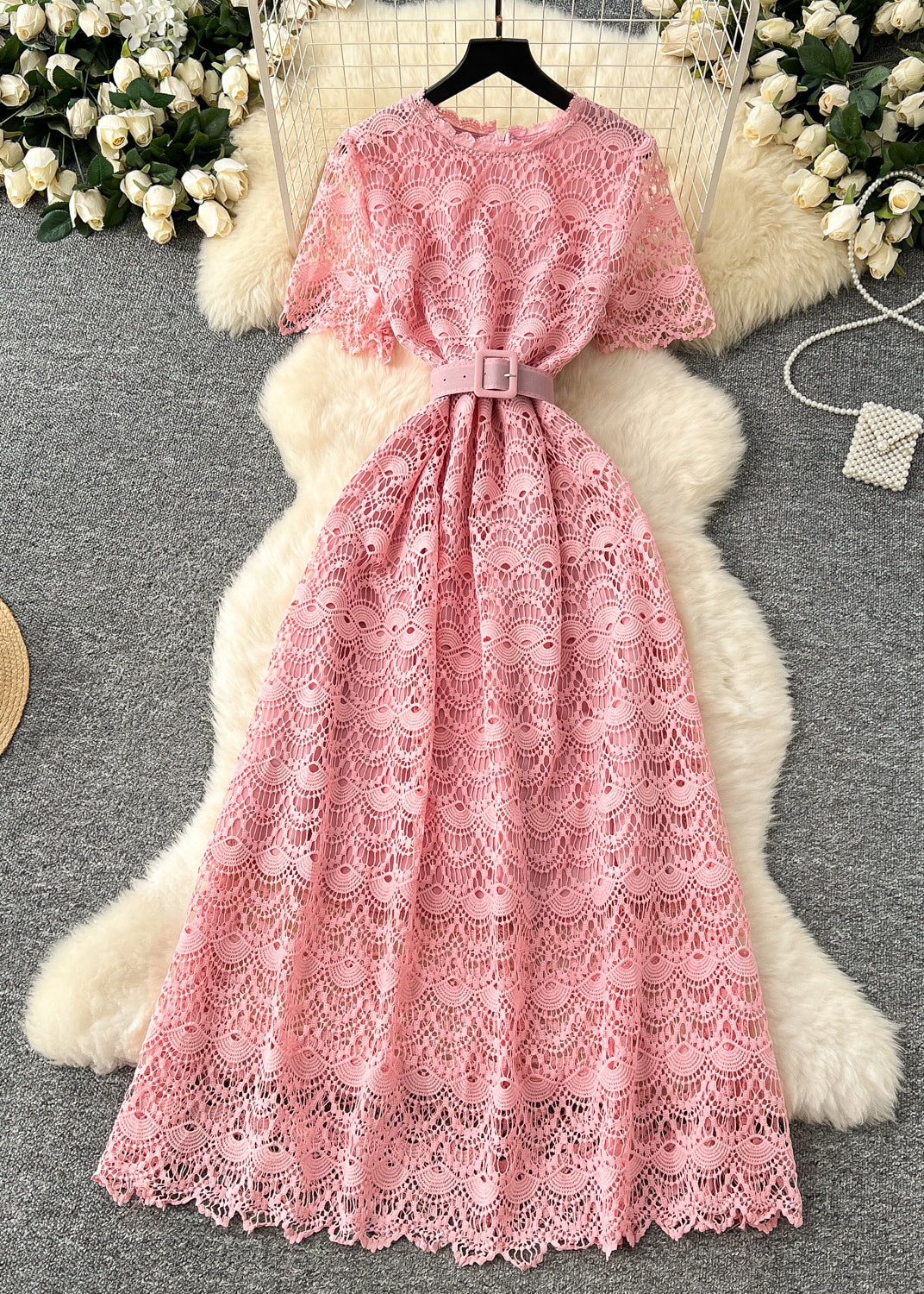Classic Vintage Dress with a Flattering Fit