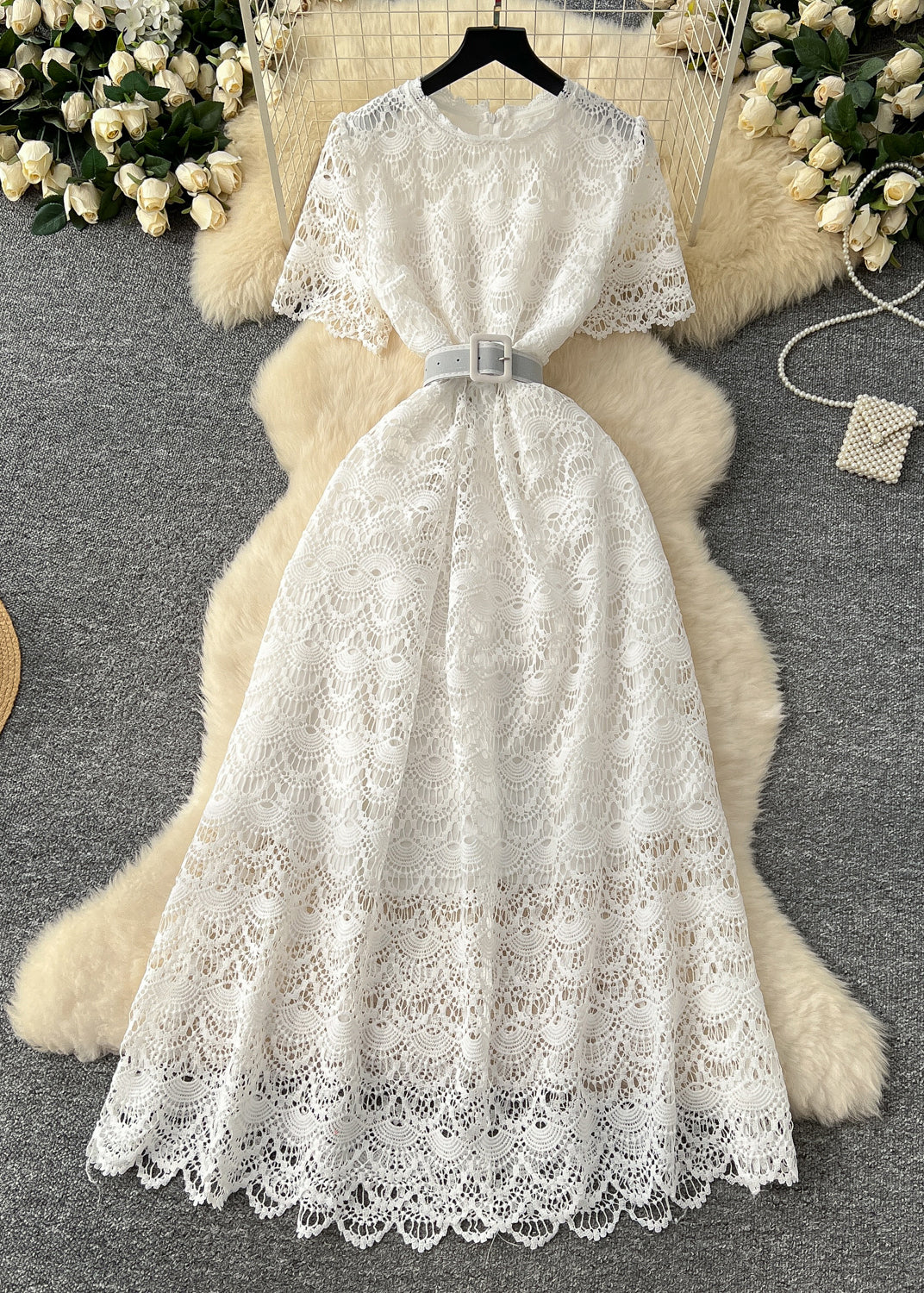 Classic Vintage Dress with a Flattering Fit