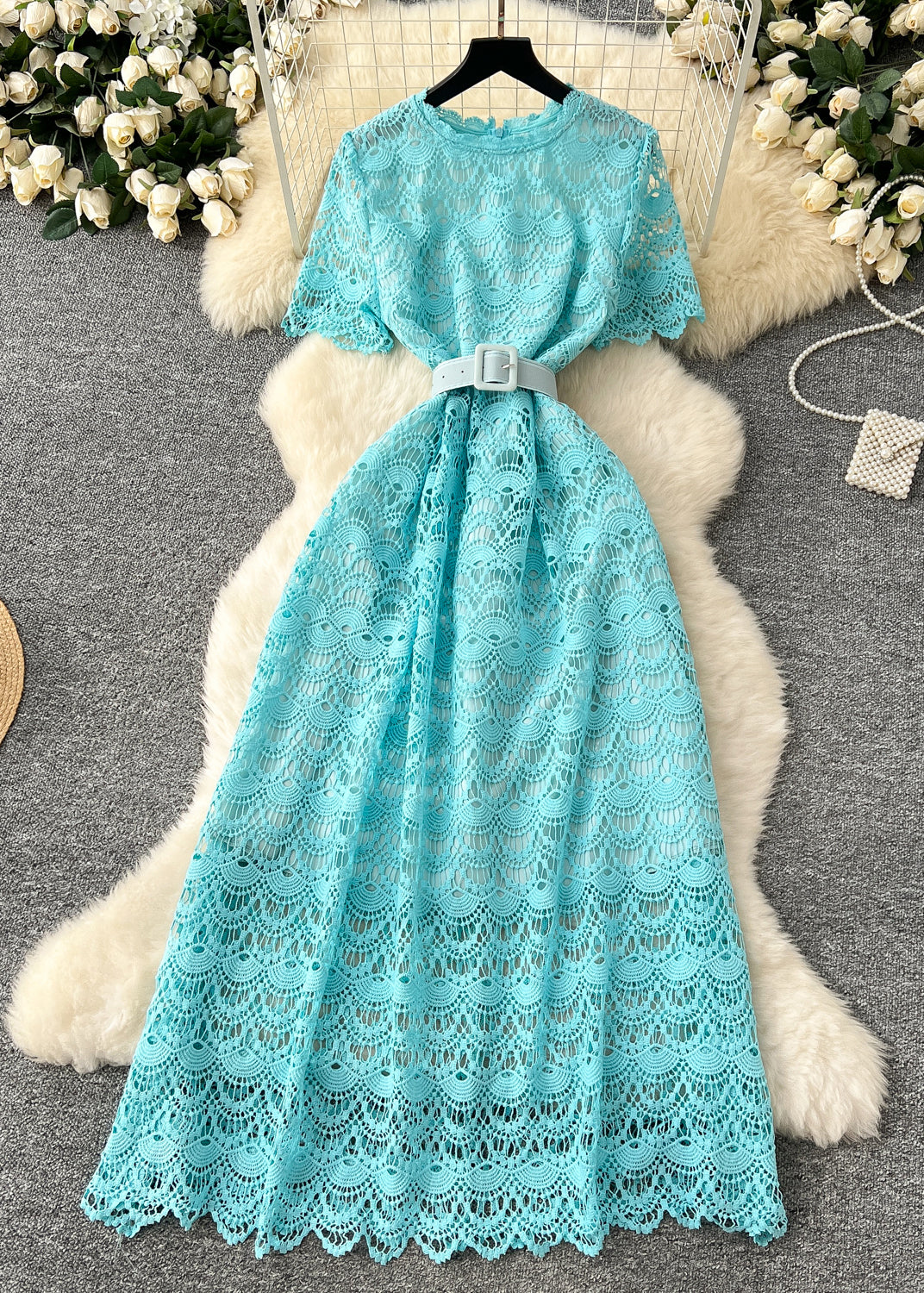 Classic Vintage Dress with a Flattering Fit
