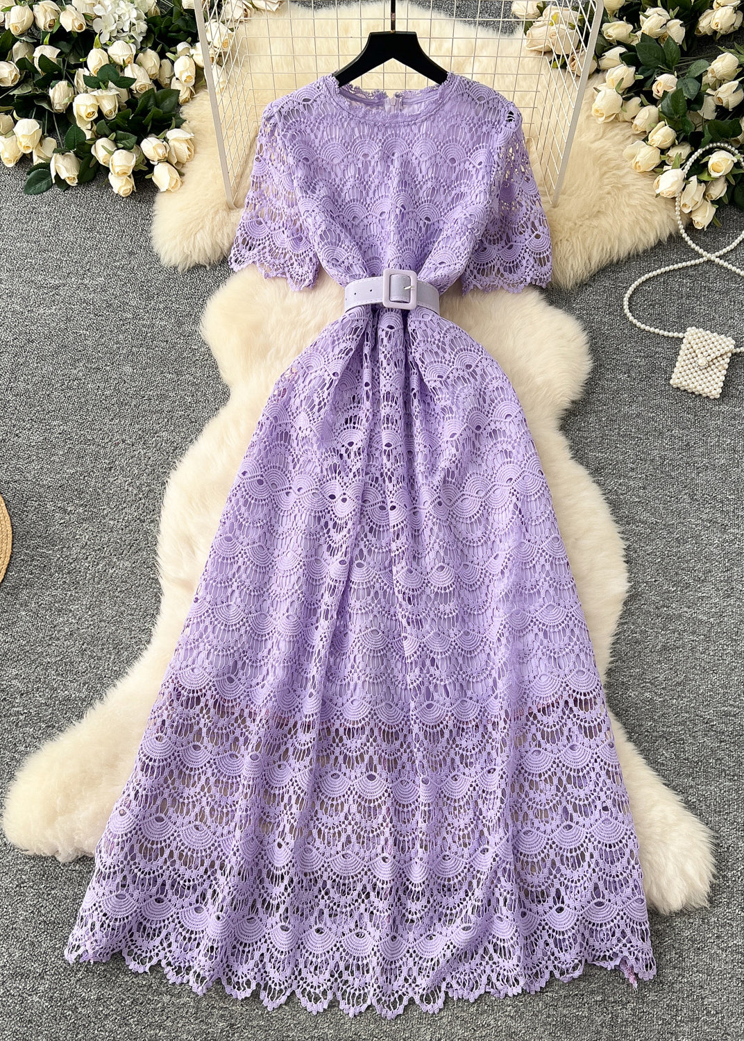 Classic Vintage Dress with a Flattering Fit