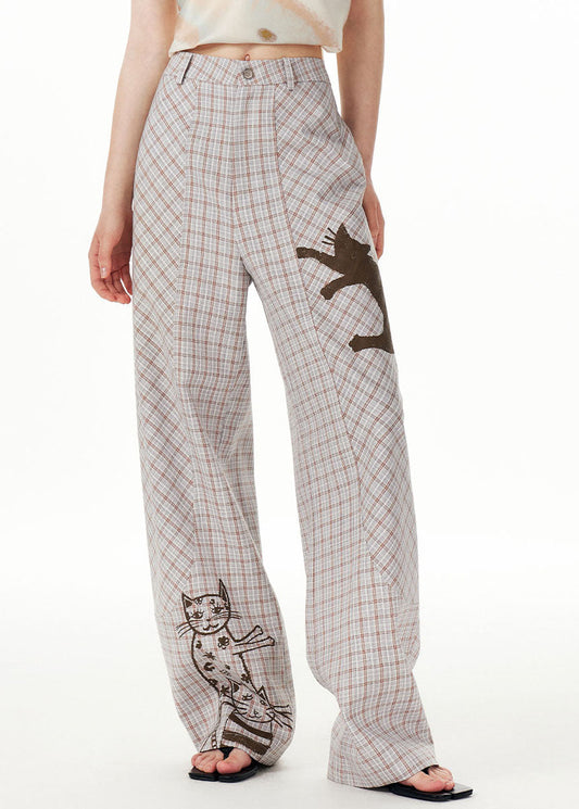 A Vintage Style Pants with Delicate Timeless Details