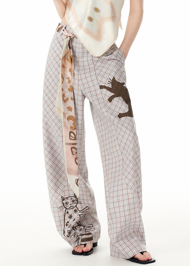 A Vintage Style Pants with Delicate Timeless Details