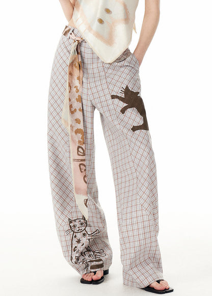 A Vintage Style Pants with Delicate Timeless Details