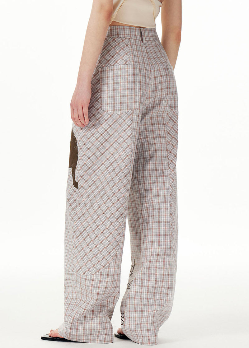 A Vintage Style Pants with Delicate Timeless Details