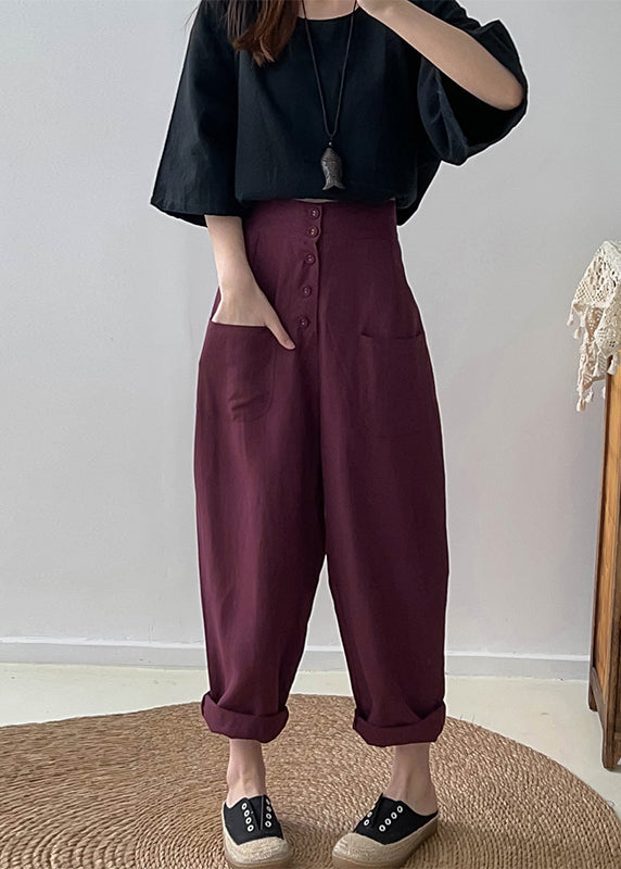 A Vintage Style Trousers with Delicate Timeless Details