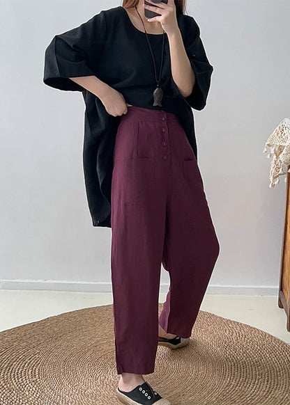 A Vintage Style Trousers with Delicate Timeless Details