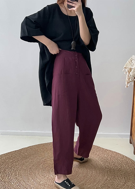 A Vintage Style Trousers with Delicate Timeless Details
