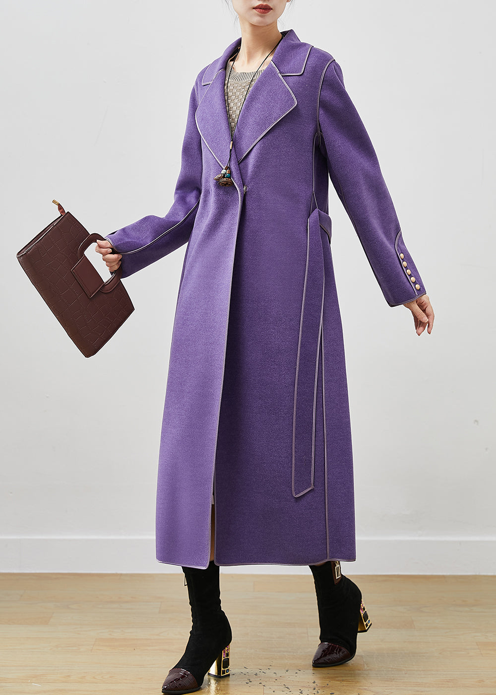 A Vintage Style Coat with Delicate Timeless Details