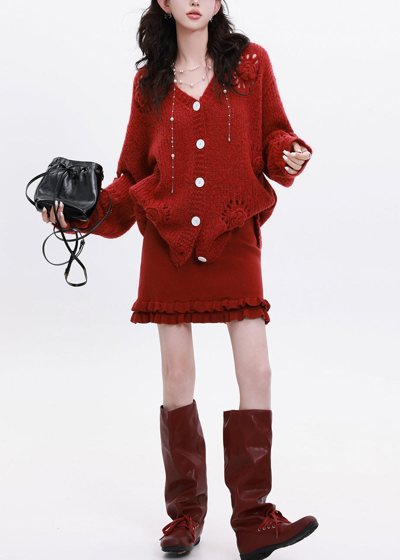 Well Tailored Cardigan with a Graceful Silhouette