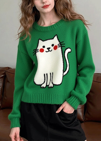 Classic Vintage Sweater with a Flattering Fit