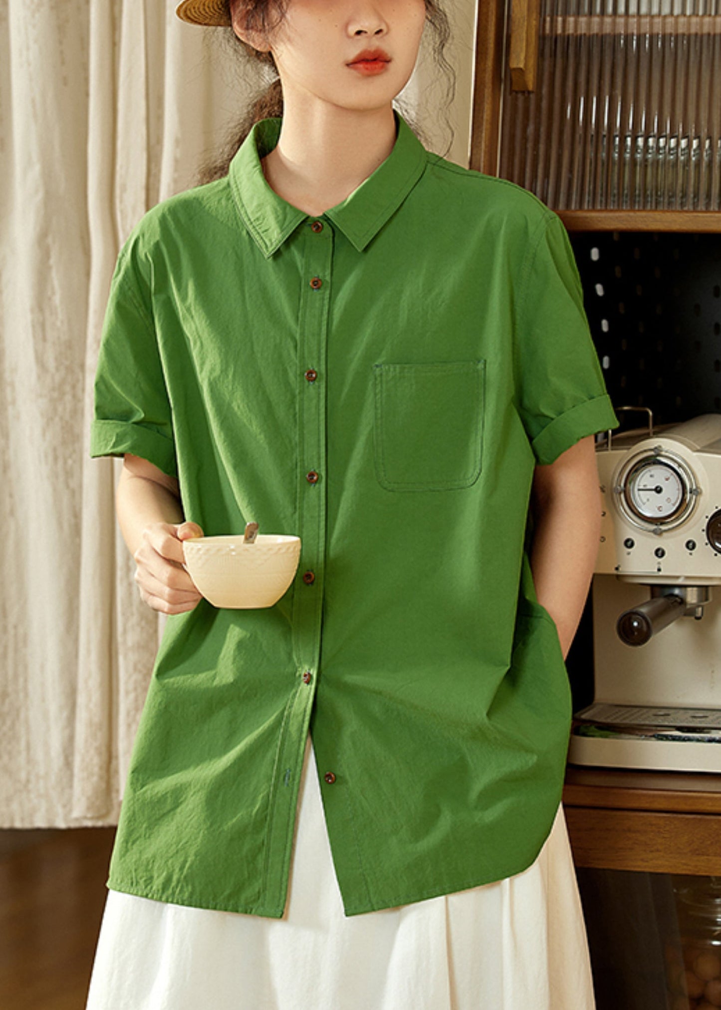 Classic Vintage Top with a Flattering Fit