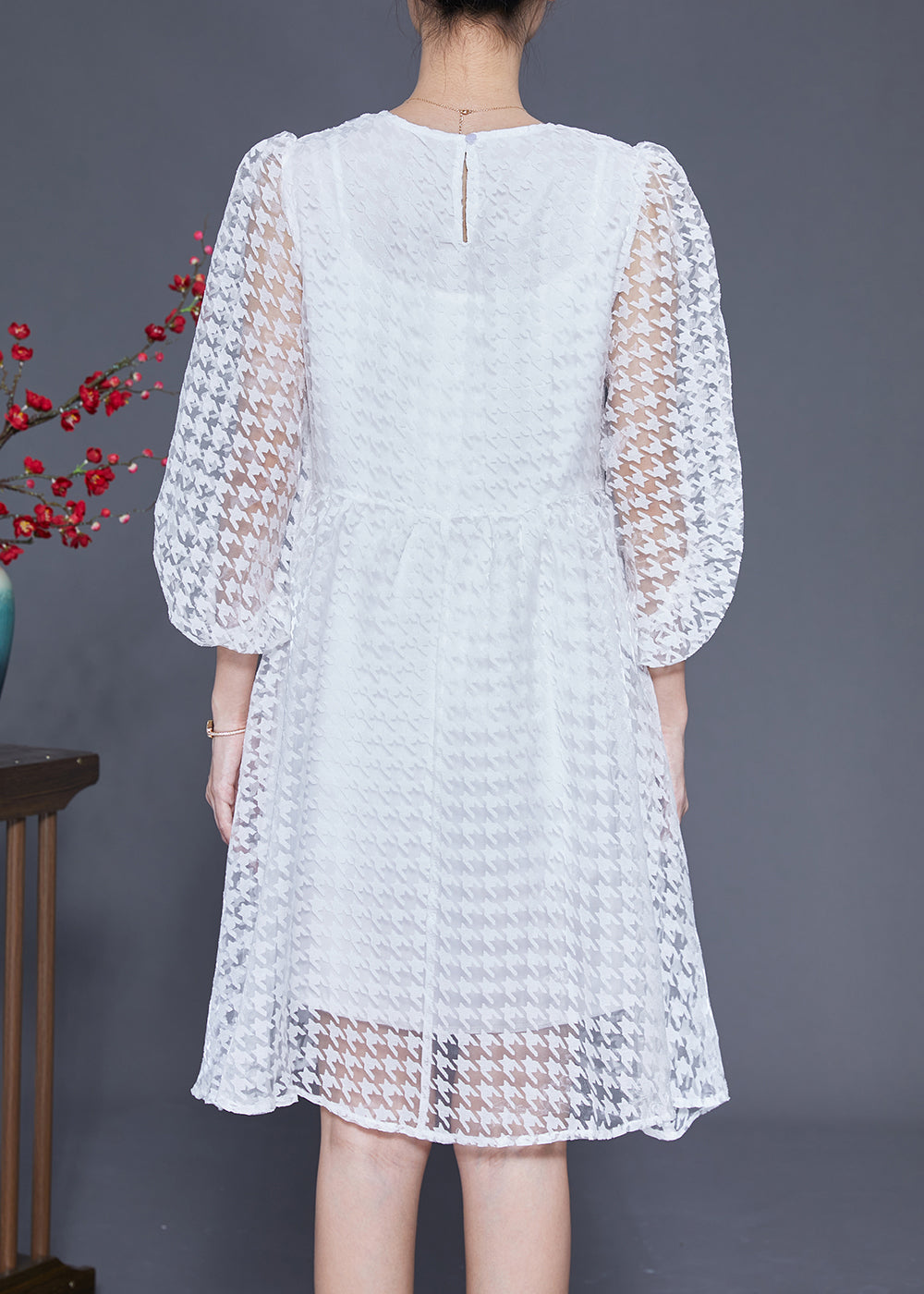 Classic Vintage Dress with a Flattering Fit