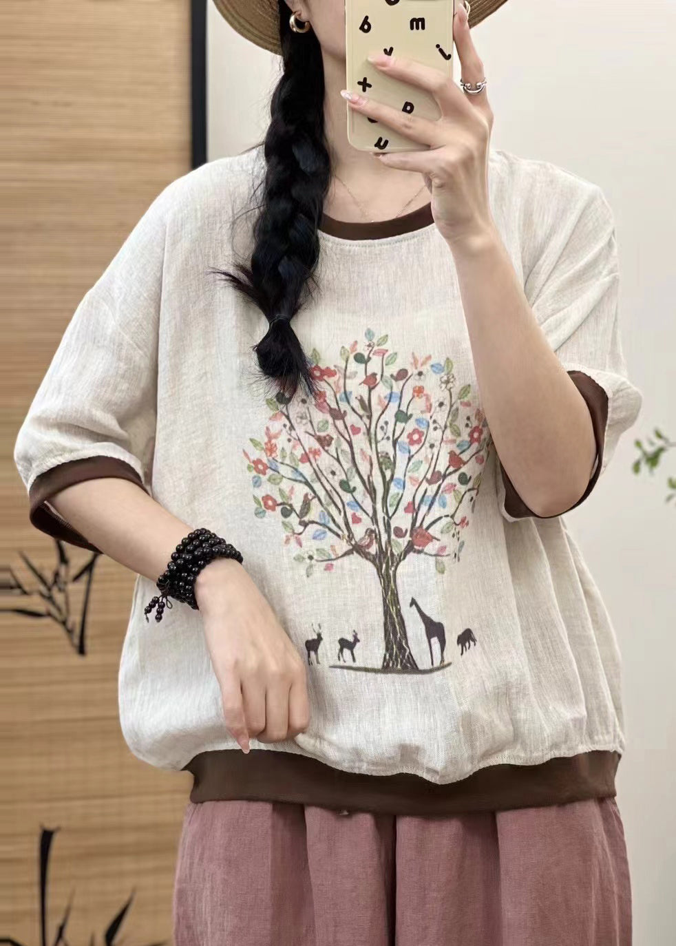 Classic Vintage Top with a Flattering Fit
