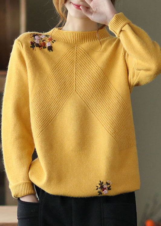 Beautifully Finished Sweater in a Timeless Design