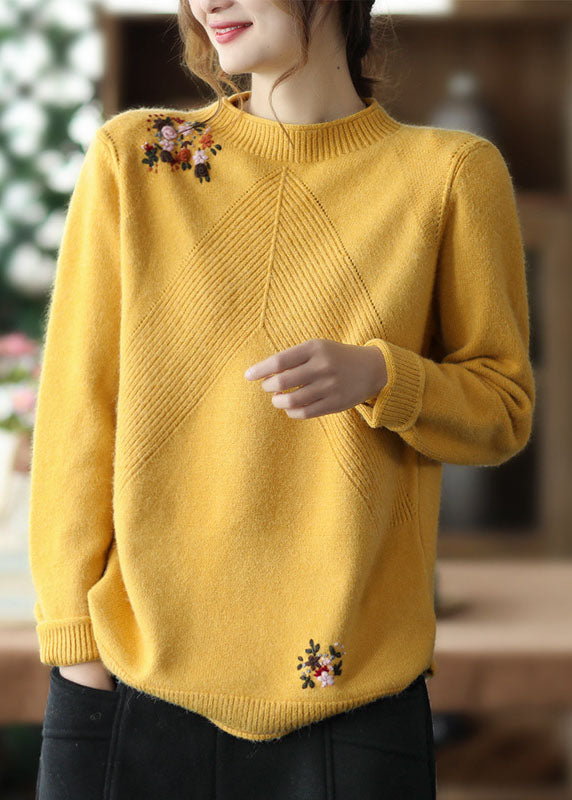 Beautifully Finished Sweater in a Timeless Design