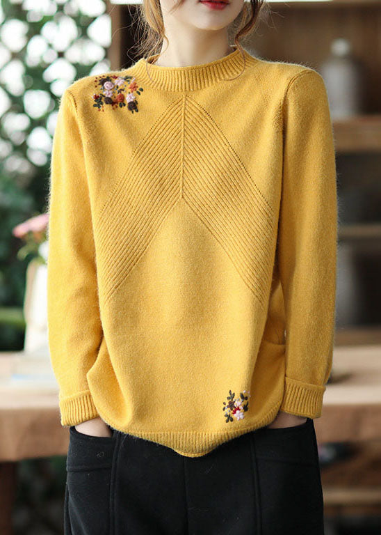 Beautifully Finished Sweater in a Timeless Design