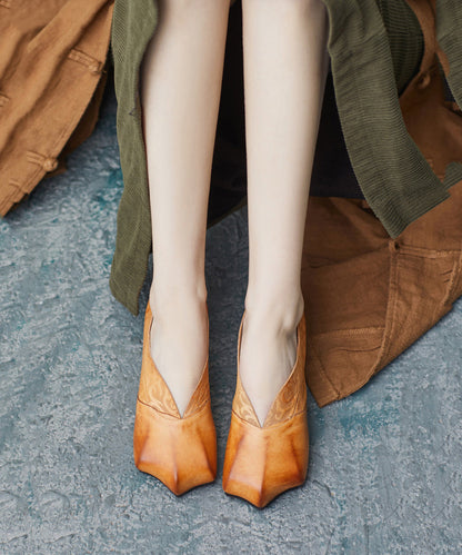 Vintage Inspired Orthopedic Flats
