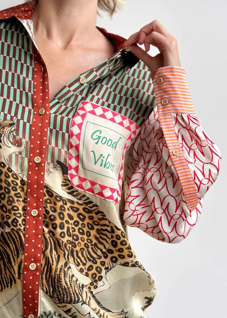 A Vintage Style Shirt with Delicate Timeless Details
