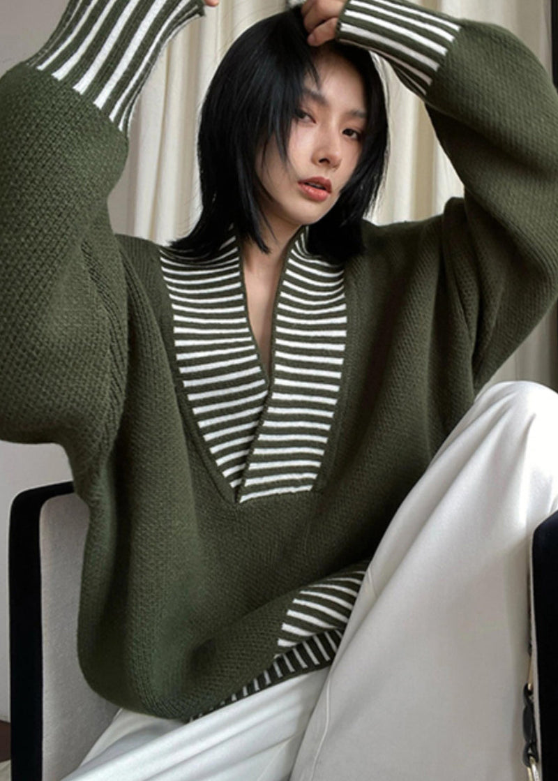 A Vintage Style Sweater with Delicate Timeless Details
