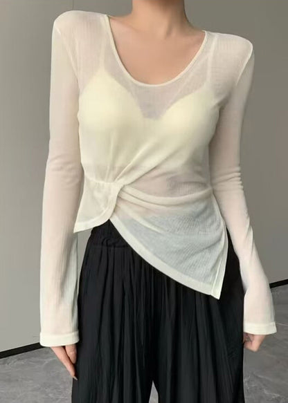 A Vintage Style Top with Delicate Timeless Details