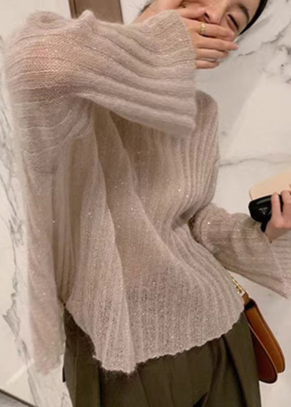 A Vintage Style Sweater with Delicate Timeless Details