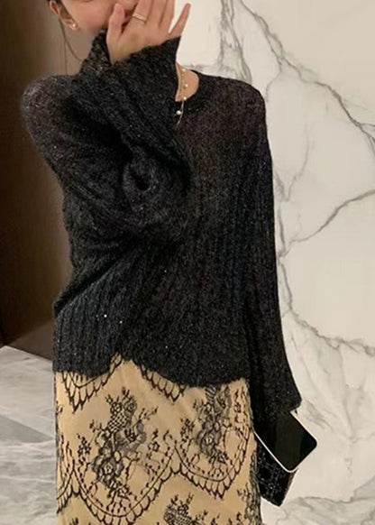 Vintage Inspired Sweater with a Contemporary Edge