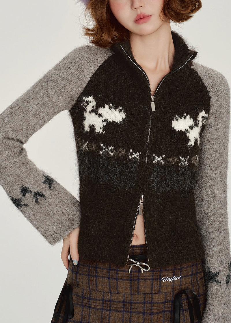 Well Tailored Cardigan with a Graceful Silhouette