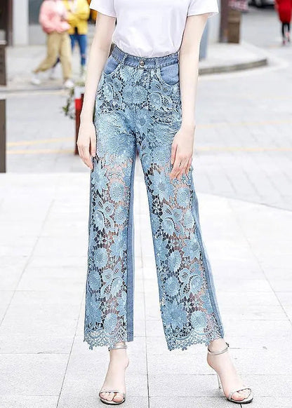 A Vintage Style Pants with Delicate Timeless Details