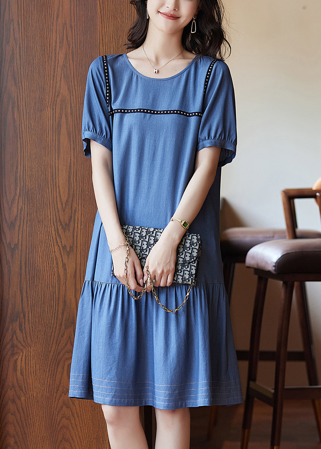 A Vintage Style Dress with Delicate Timeless Details