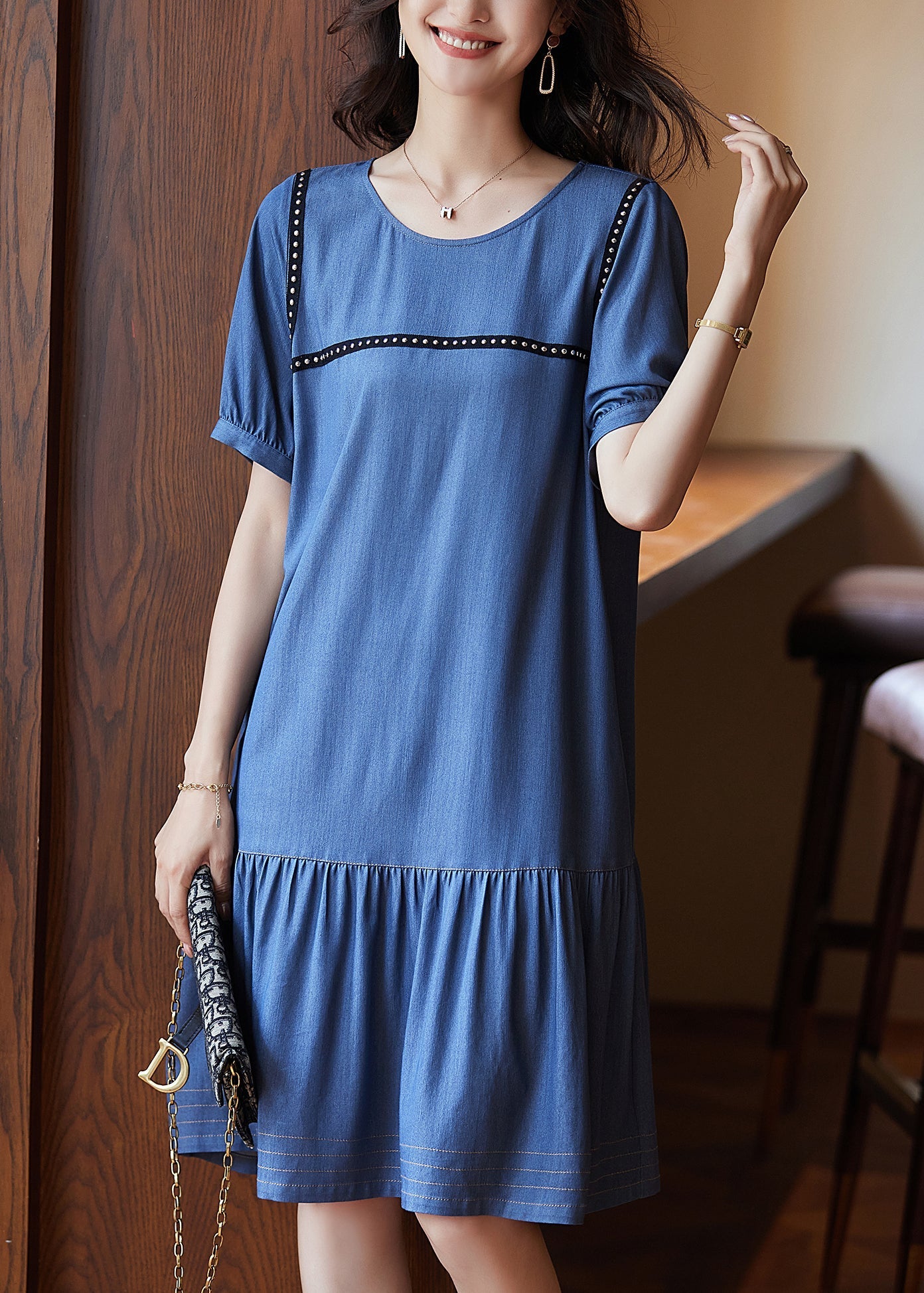A Vintage Style Dress with Delicate Timeless Details