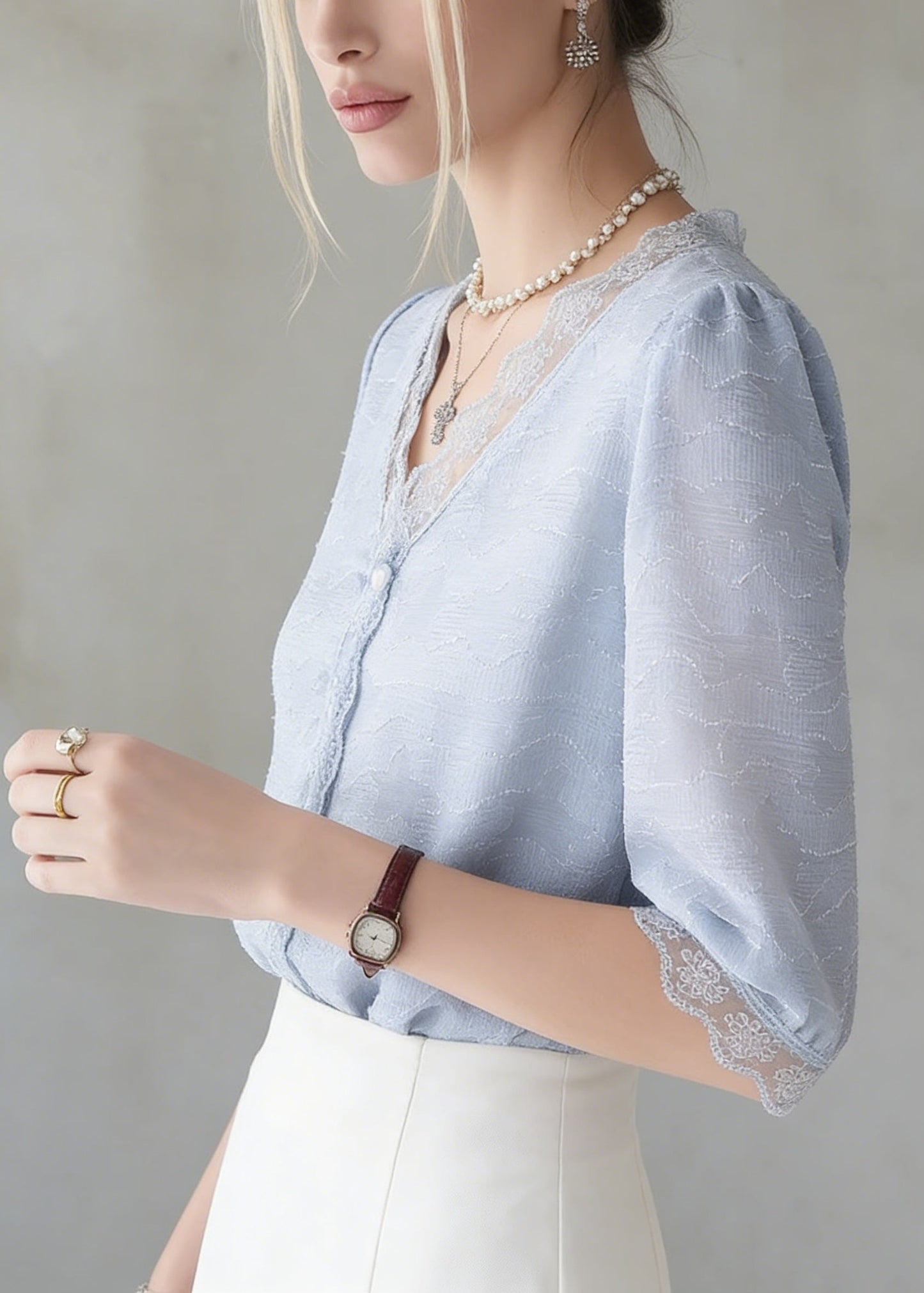 Classic Vintage Top with a Flattering Fit
