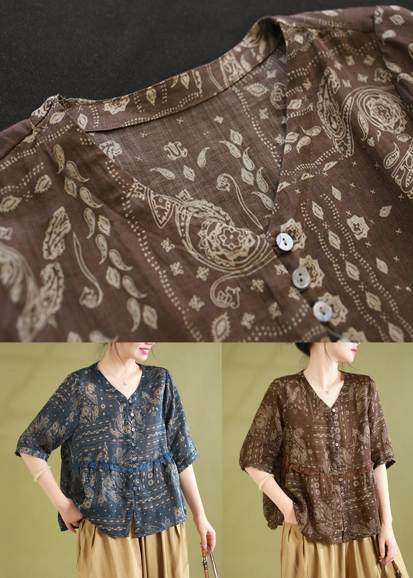 Vintage Inspired Shirt with a Contemporary Edge