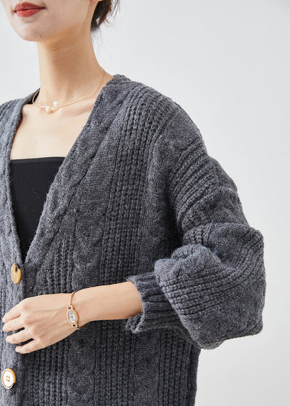 A Vintage Style Cardigan with Delicate Timeless Details