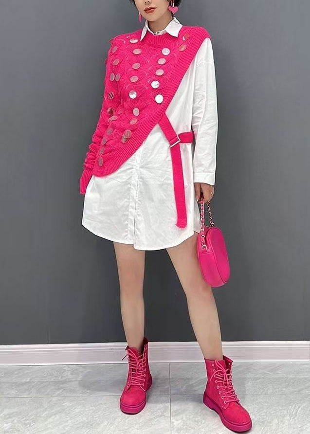 Well Tailored Sweater with a Graceful Silhouette