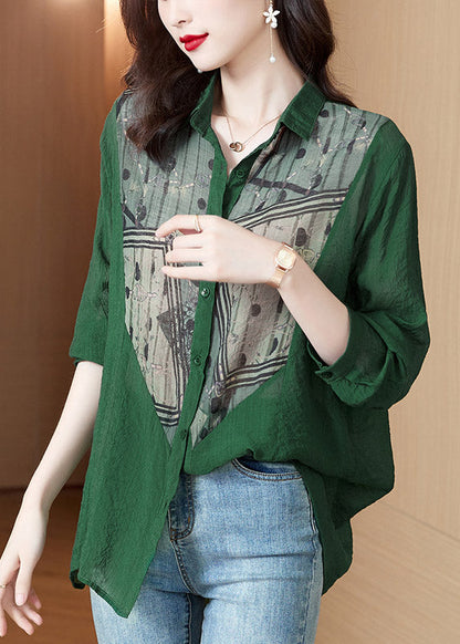 A Vintage Style Shirt with Delicate Timeless Details