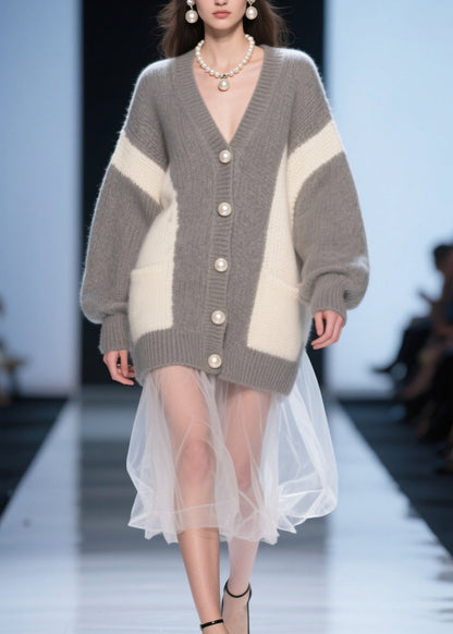A Vintage Style Cardigan with Delicate Timeless Details