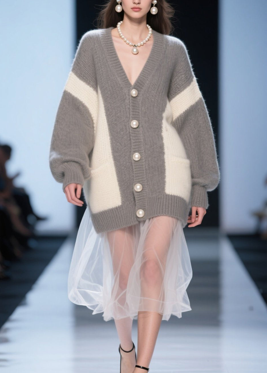 A Vintage Style Cardigan with Delicate Timeless Details