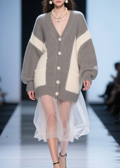 A Vintage Style Cardigan with Delicate Timeless Details