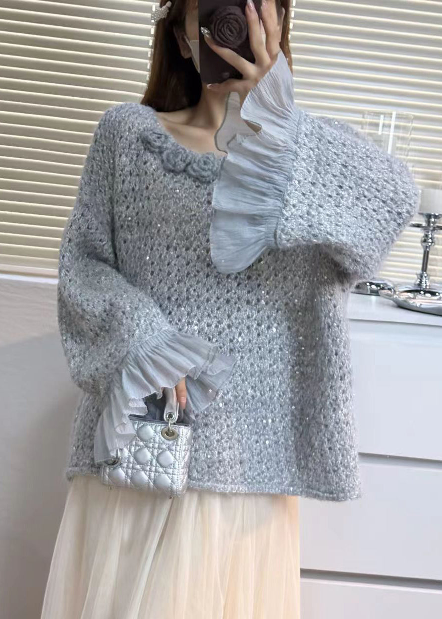 Vintage Inspired Sweater with a Contemporary Edge
