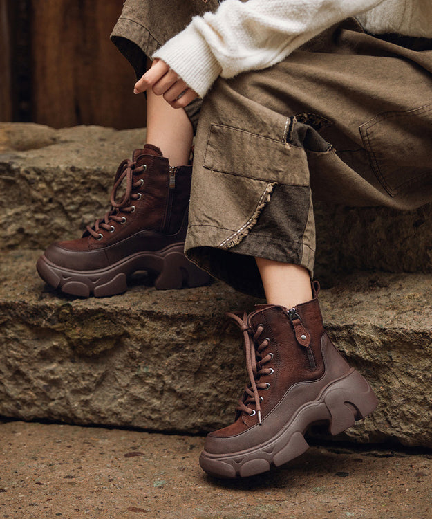 Vintage Inspired Orthopedic Boots