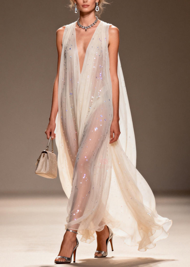 A Vintage Style Dress with Delicate Timeless Details