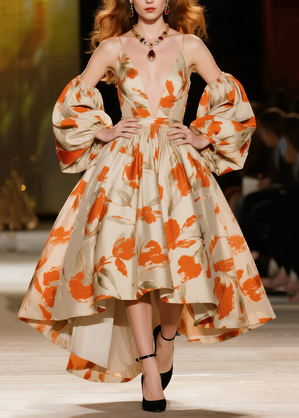A Vintage Style Dress with Delicate Timeless Details