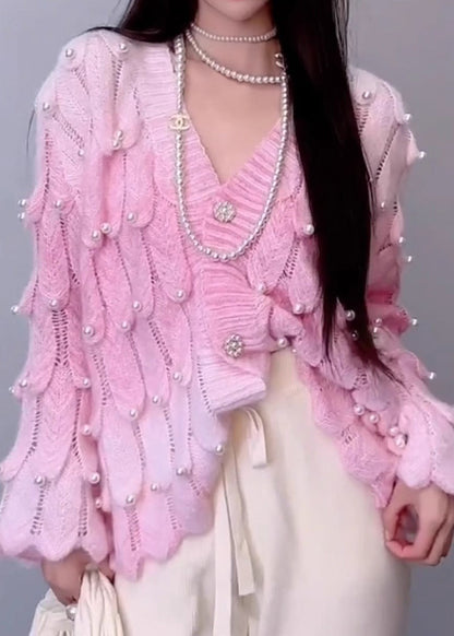 A Vintage Style Cardigan with Delicate Timeless Details
