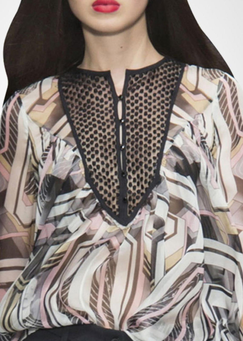 A Vintage Style Shirt with Delicate Timeless Details