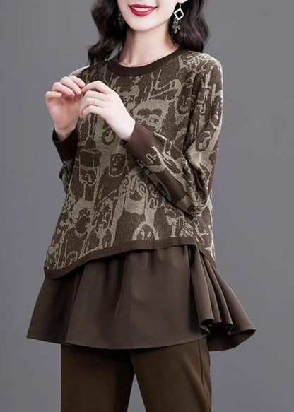 A Vintage Style Sweater with Delicate Timeless Details